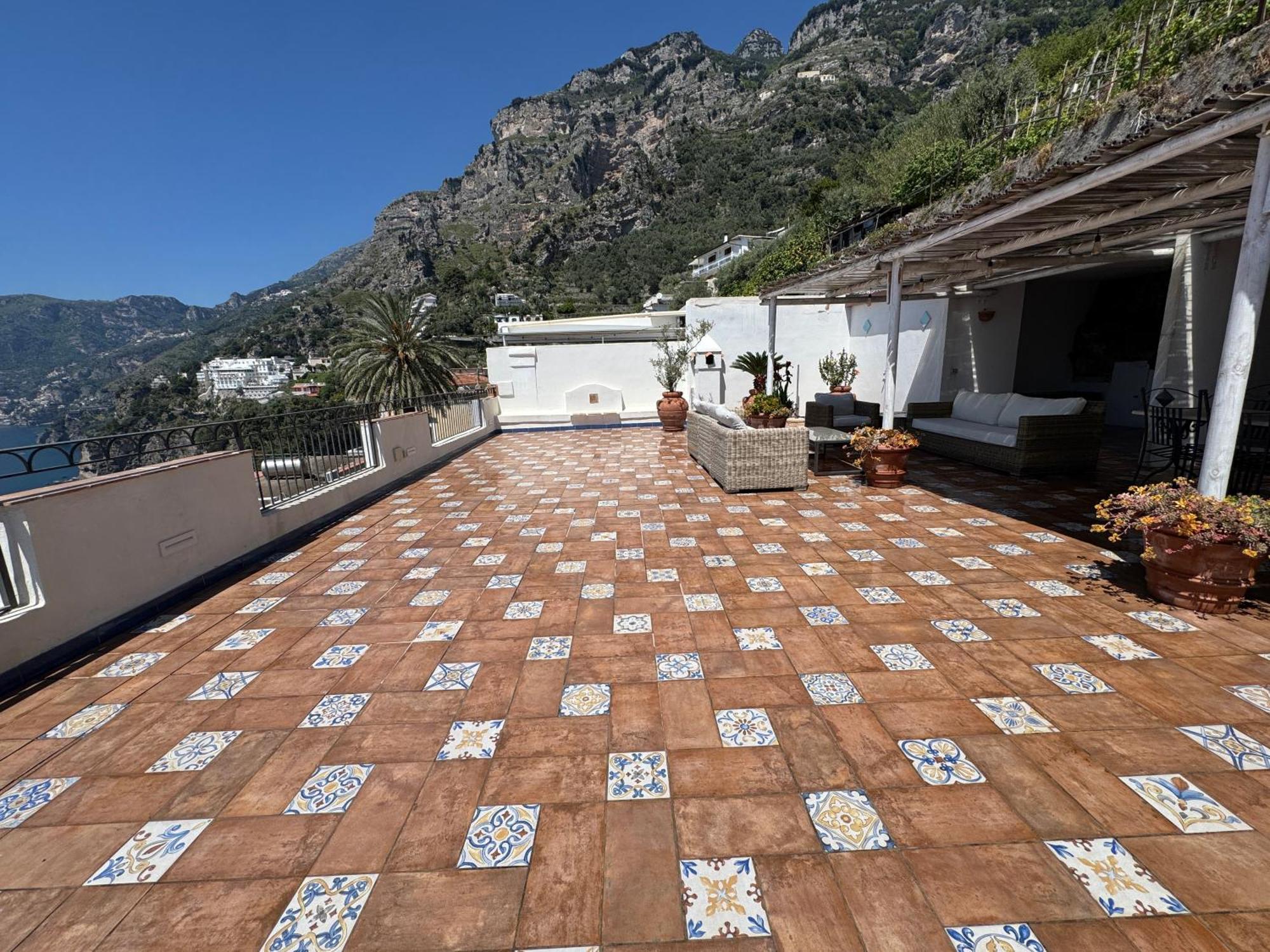 Villa Casa Ella With Private Parking à Praiano Extérieur photo